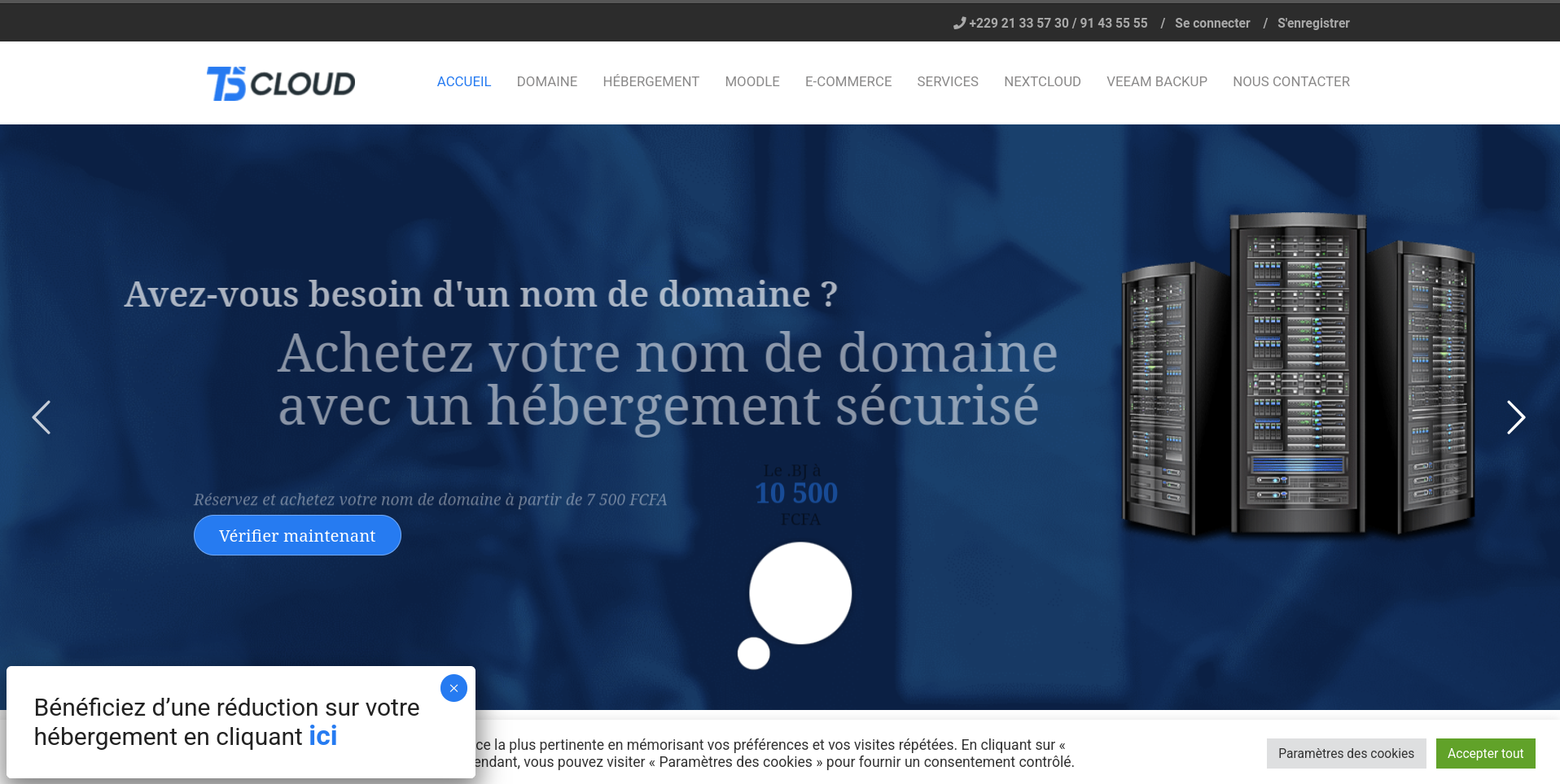 Hébergement web et services cloud